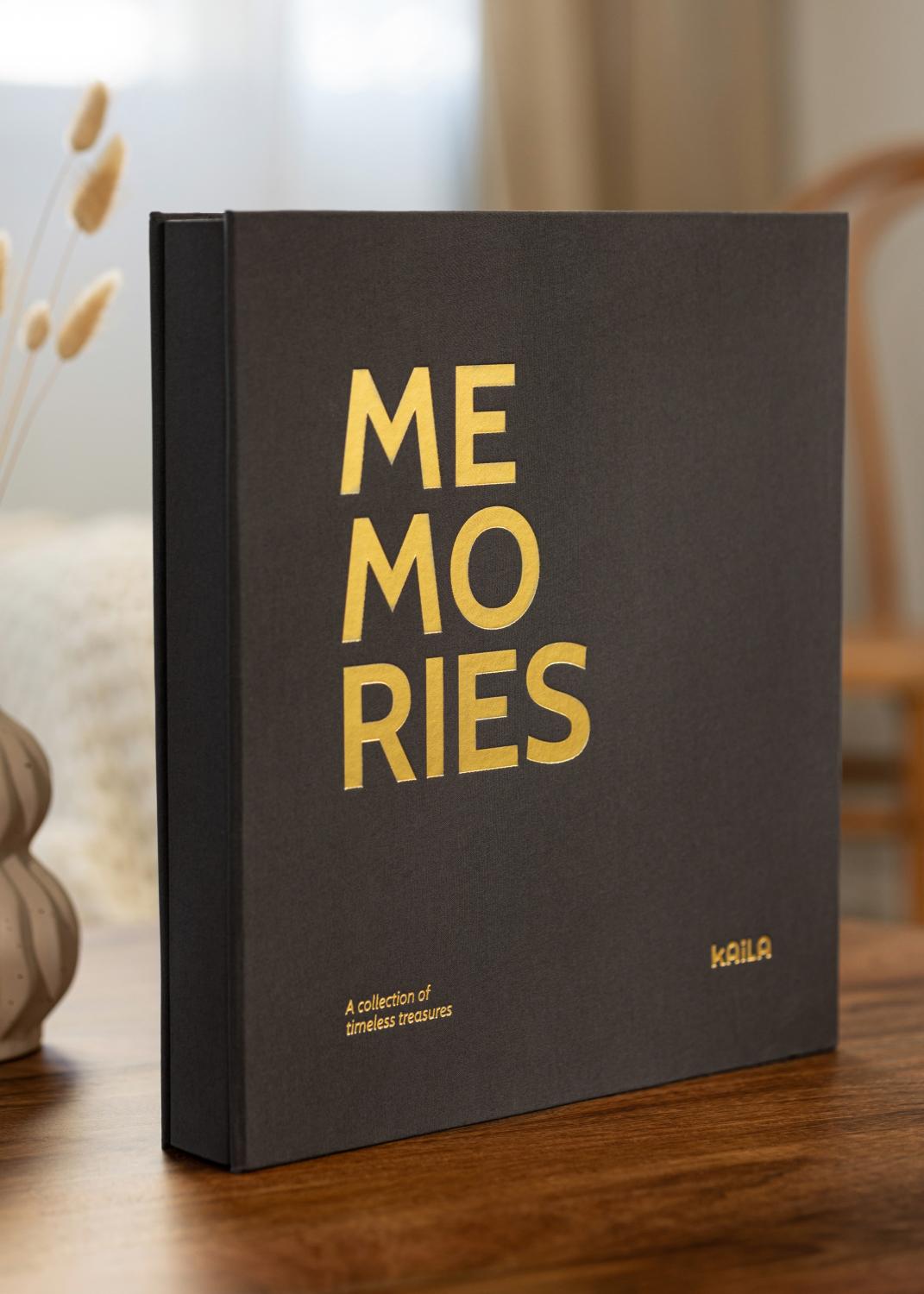 Product Image for KAILA Album Memories Schwarz - 600 bilder 11x15 cm