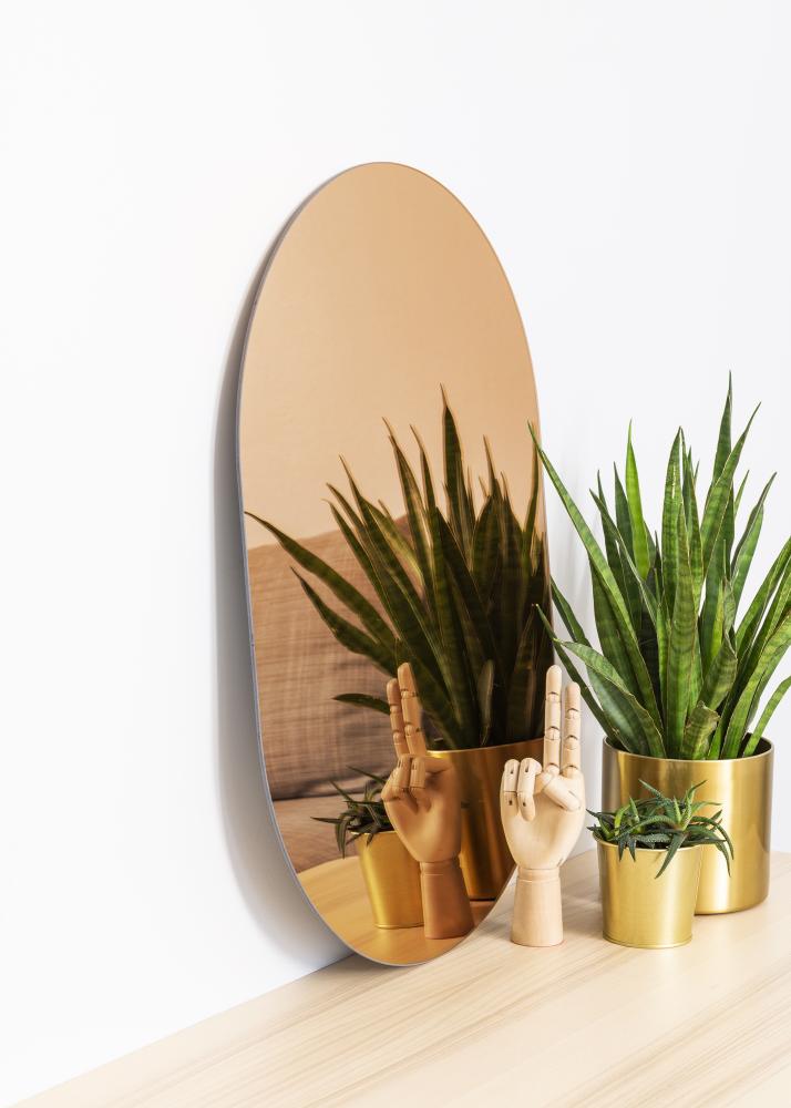 KAILA Spiegel Oval Rose Gold 50x70 cm
