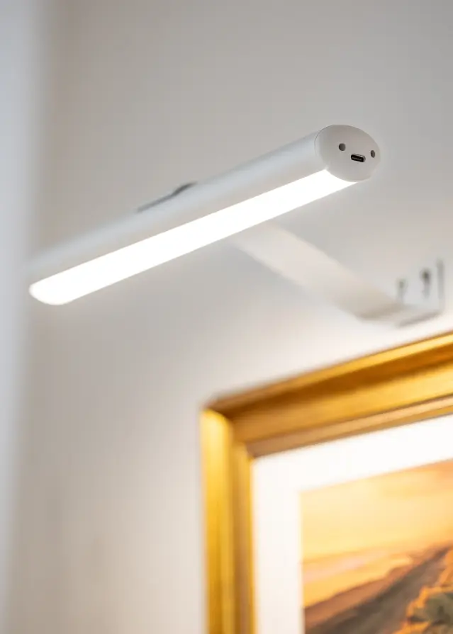 KAILA Lux Batteriebetriebene Bilderbeleuchtung 33 cm - Weiss