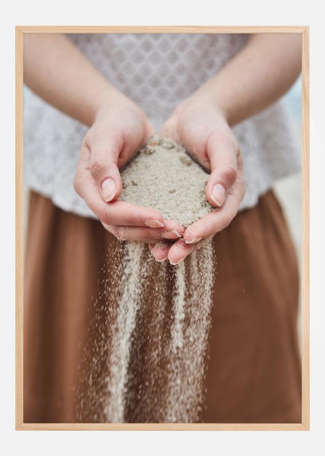 Hand in Sand Poster