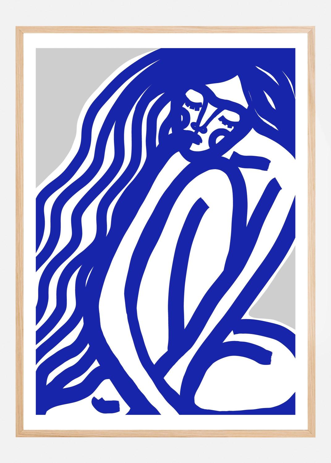 Product Image for The Silence (Blue) Poster (21x29.7 cm (A4))