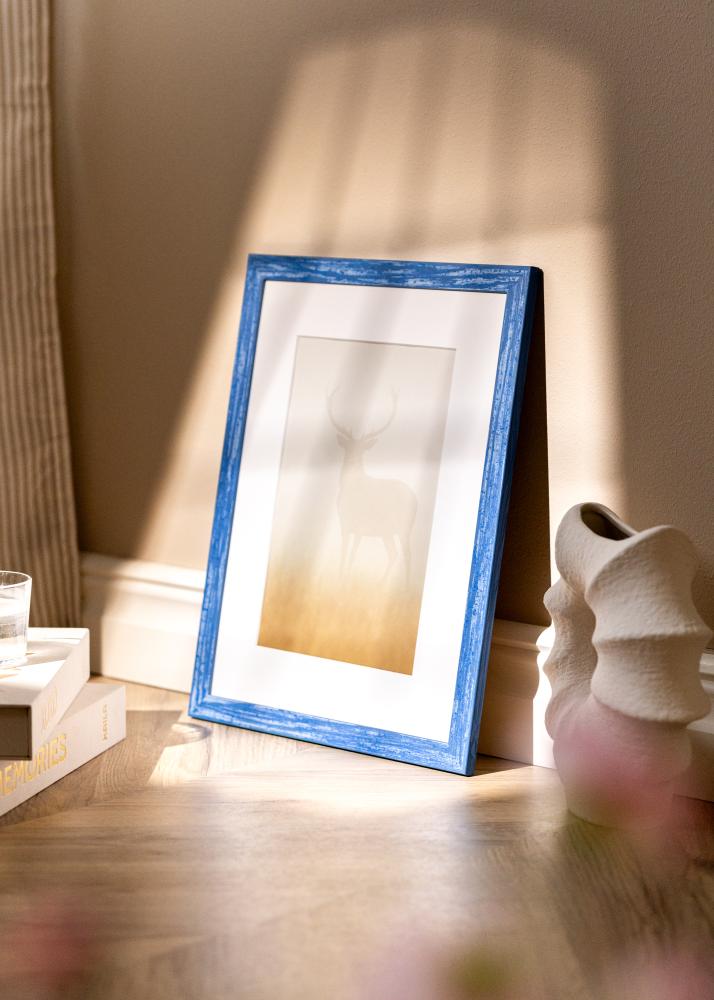Rahmen Andy Acrylglas Blau 59,4x84,1 cm (A1)