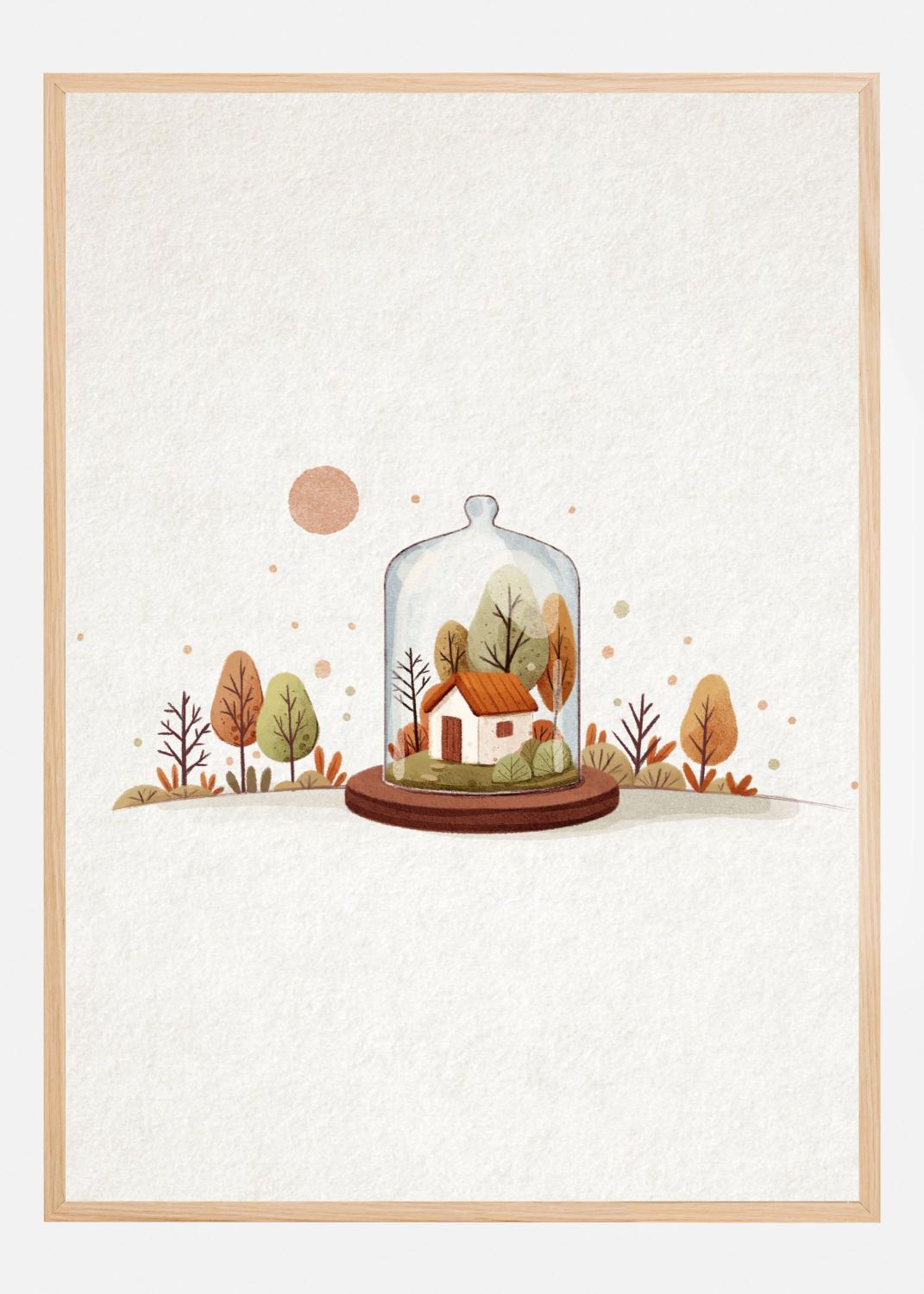 Product Image for Autumn Tree Poster (21x29.7 cm (A4))