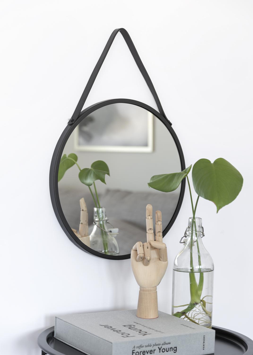 Product Image for Spiegel Trapani Schwarz 38 cm Ø