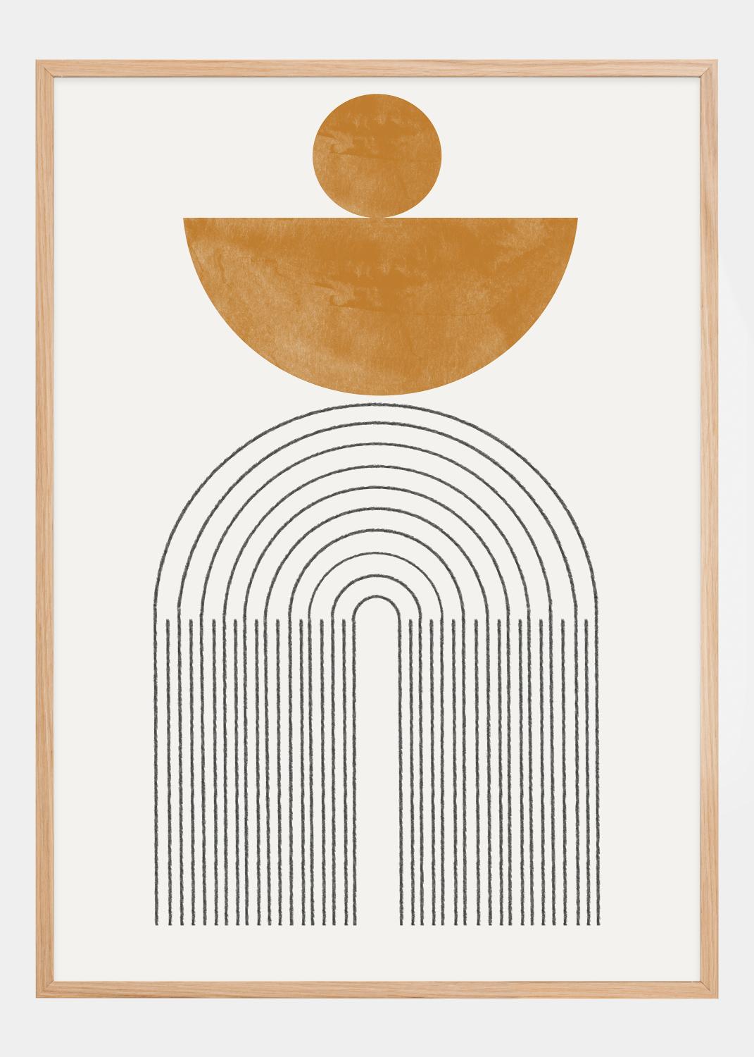 Product Image for Arch Composition No7 Poster (21x29.7 cm (A4))