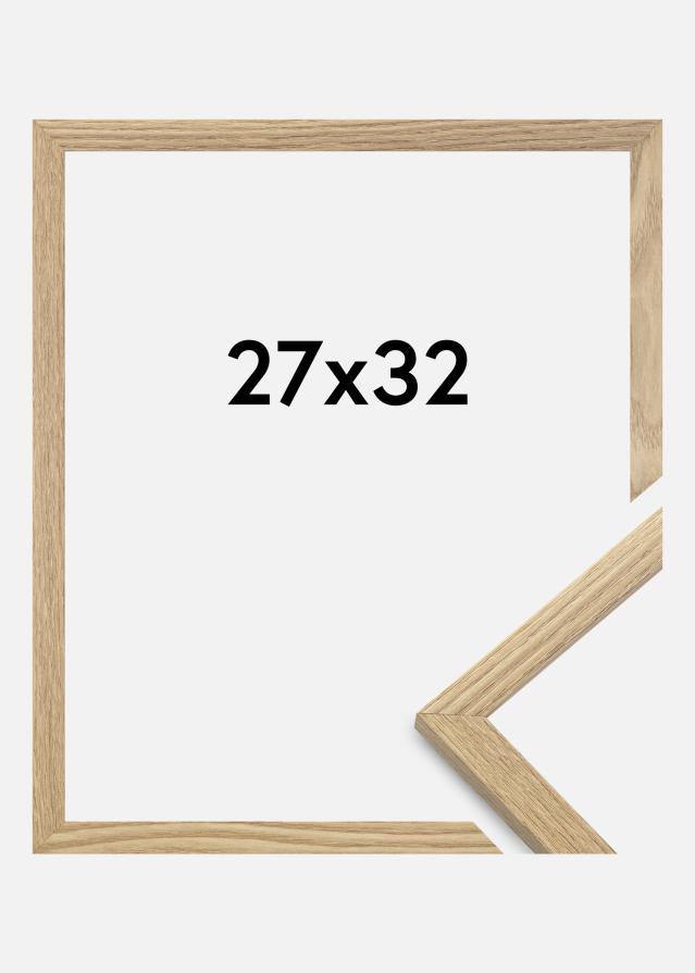 Rahmen Trendy Acrylglas Eiche 27x32 cm