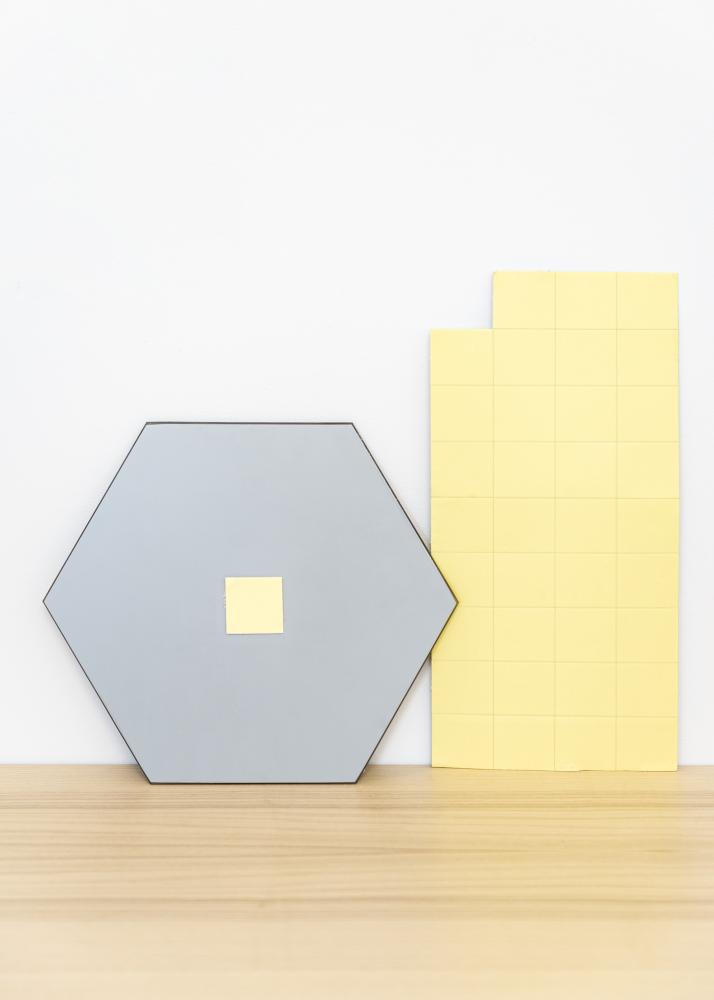 KAILA Spiegel Hexagon 18x21 cm - 5er-Pack