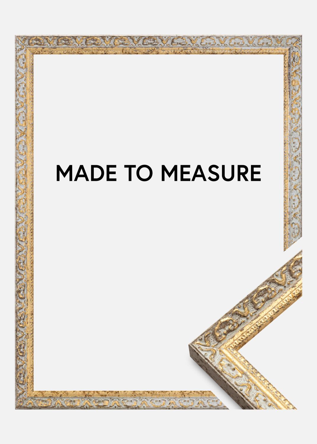 Product Image for Rahmen Smith Gold-Silber - Größe nach Wunsch (Bilderrahmenprobe)