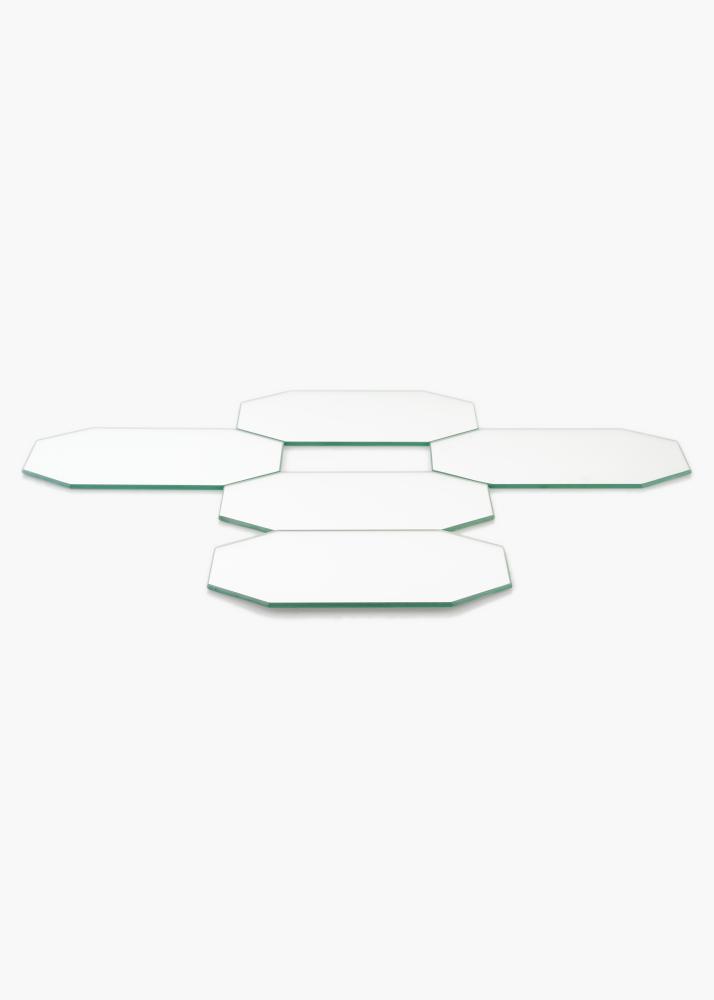 KAILA Spiegel Octagon 5er-Pack 18x21 cm