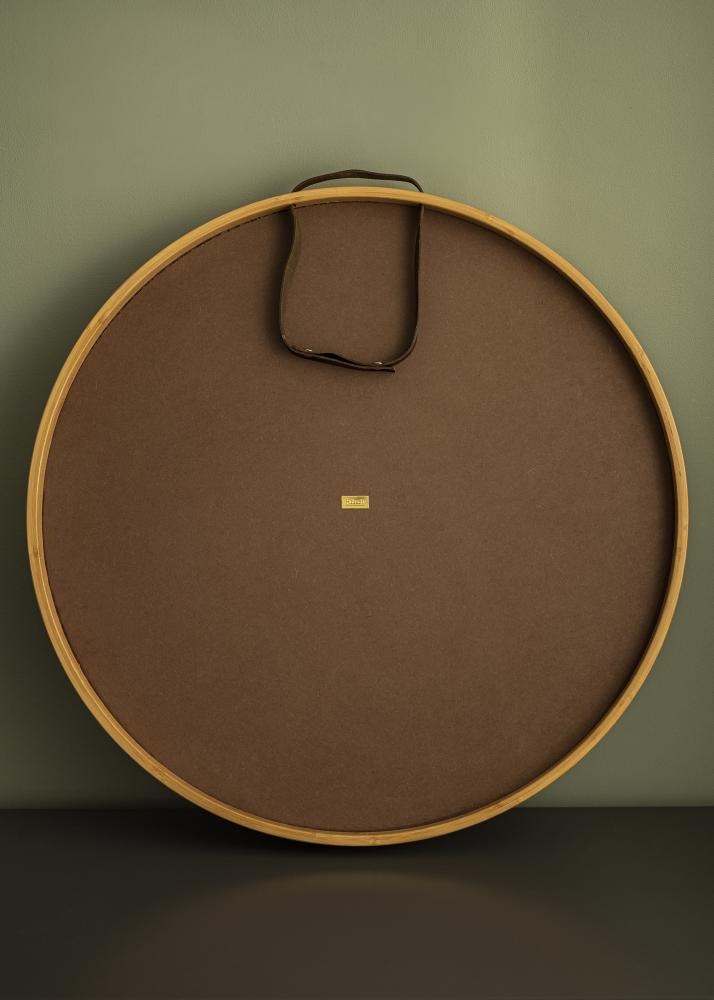 Spiegel Bambus 60 cm Ø