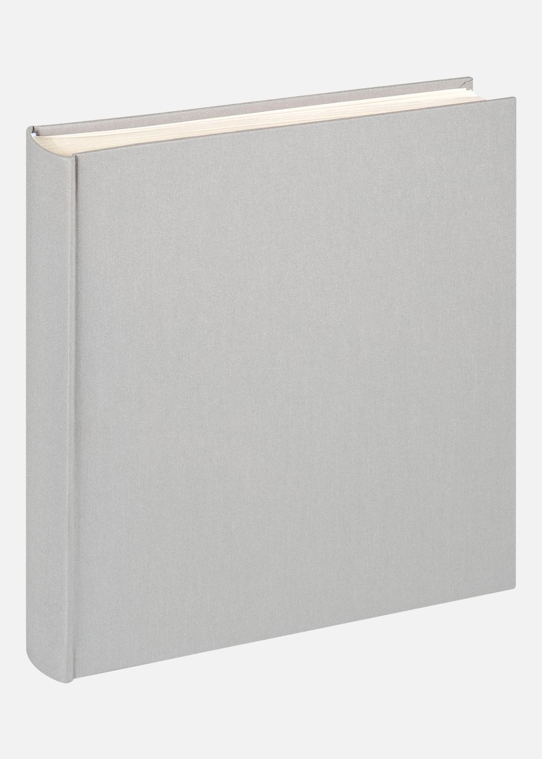 Product Image for Cloth Fotoalbum Grau - 28x29 cm (100 weiße Seiten / 50 Blatt)
