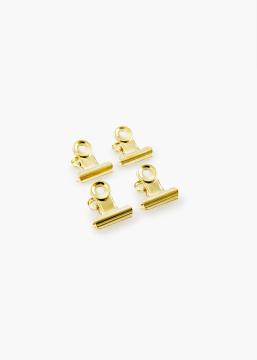 KAILA Poster Clip Gold 20 mm - 4-p