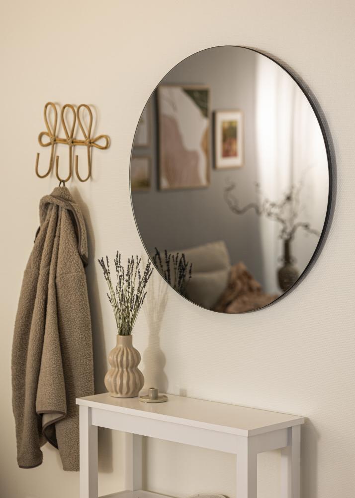 Spiegel House Doctor Walls Grau 80 cm Ø