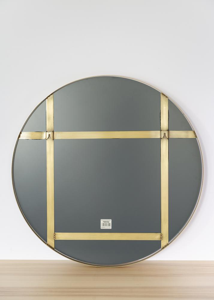 Spiegel Vendela Messing 80 cm Ø