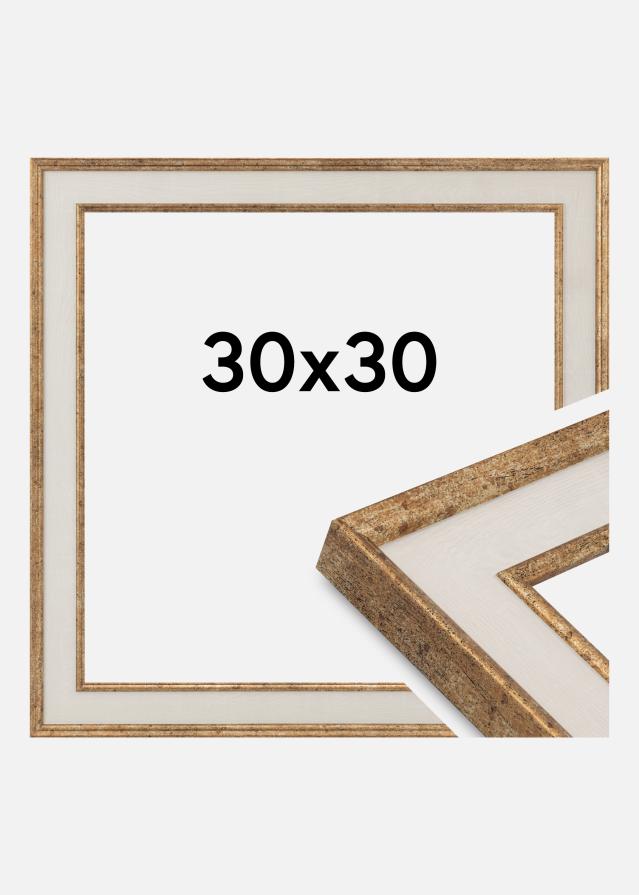 Rahmen Linea Acrylglas Maple / Bronze 30x30 cm