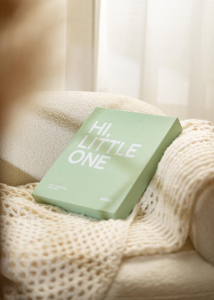 KAILA HI LITTLE ONE Mint - Coffee Table Photo Album (60 Schwarze Seiten)