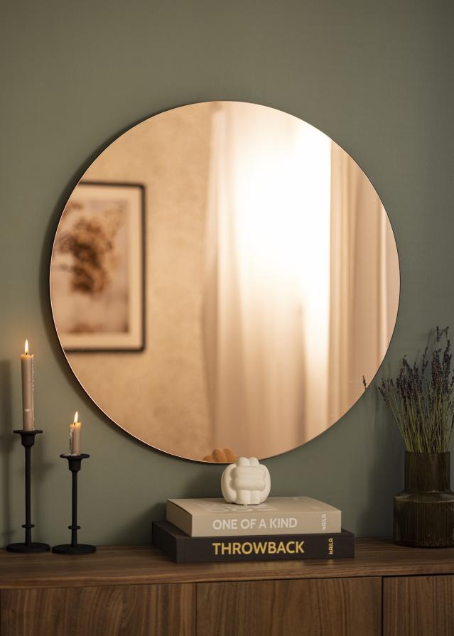 Spiegel House Doctor Walls Rosegold 80 cm Ø