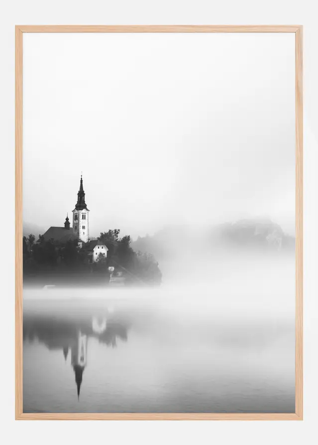 Sunrise At Lake Bled Poster