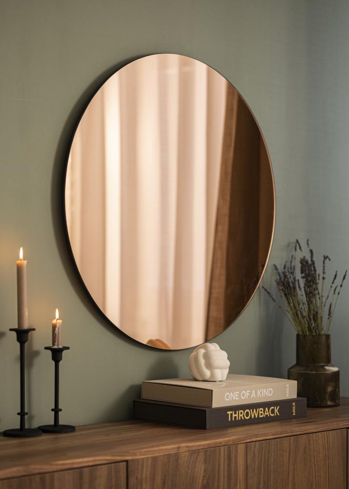 Spiegel House Doctor Walls Rosegold 80 cm Ø