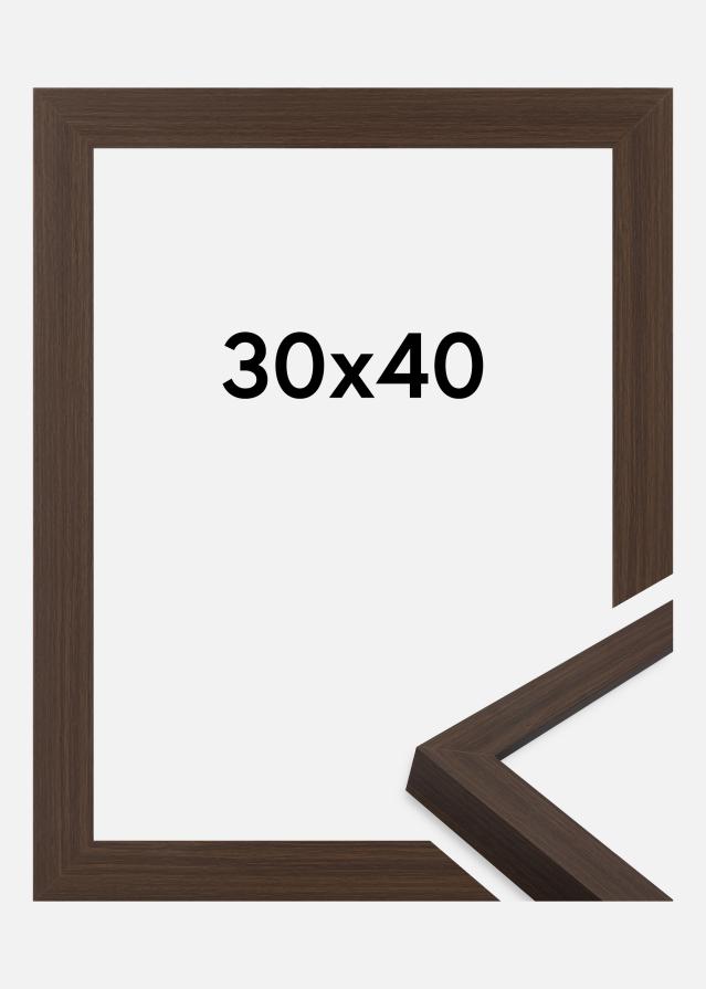 Rahmen Wells Acrylglas Braun 30x40 cm