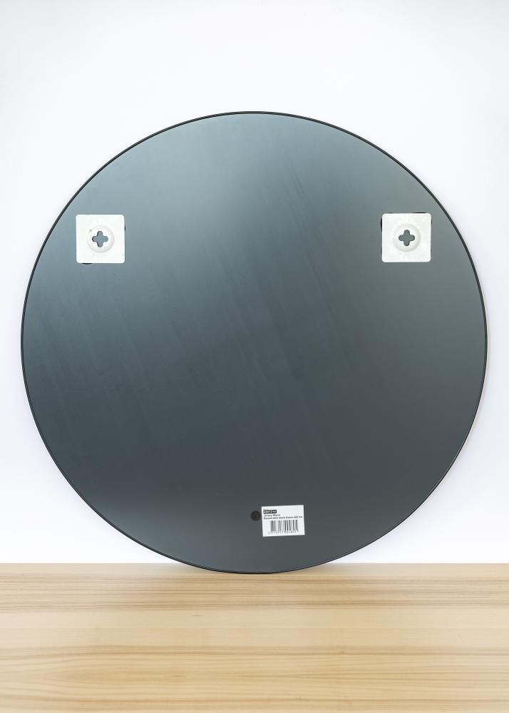 KAILA Round Mirror - Thin Black 100 cm Ø