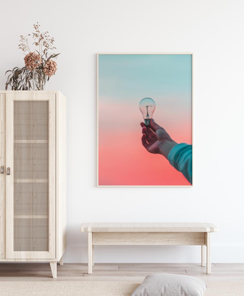 Light Bulb Poster