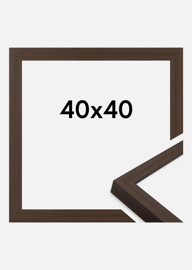 Rahmen Wells Acrylglas Braun 40x40 cm
