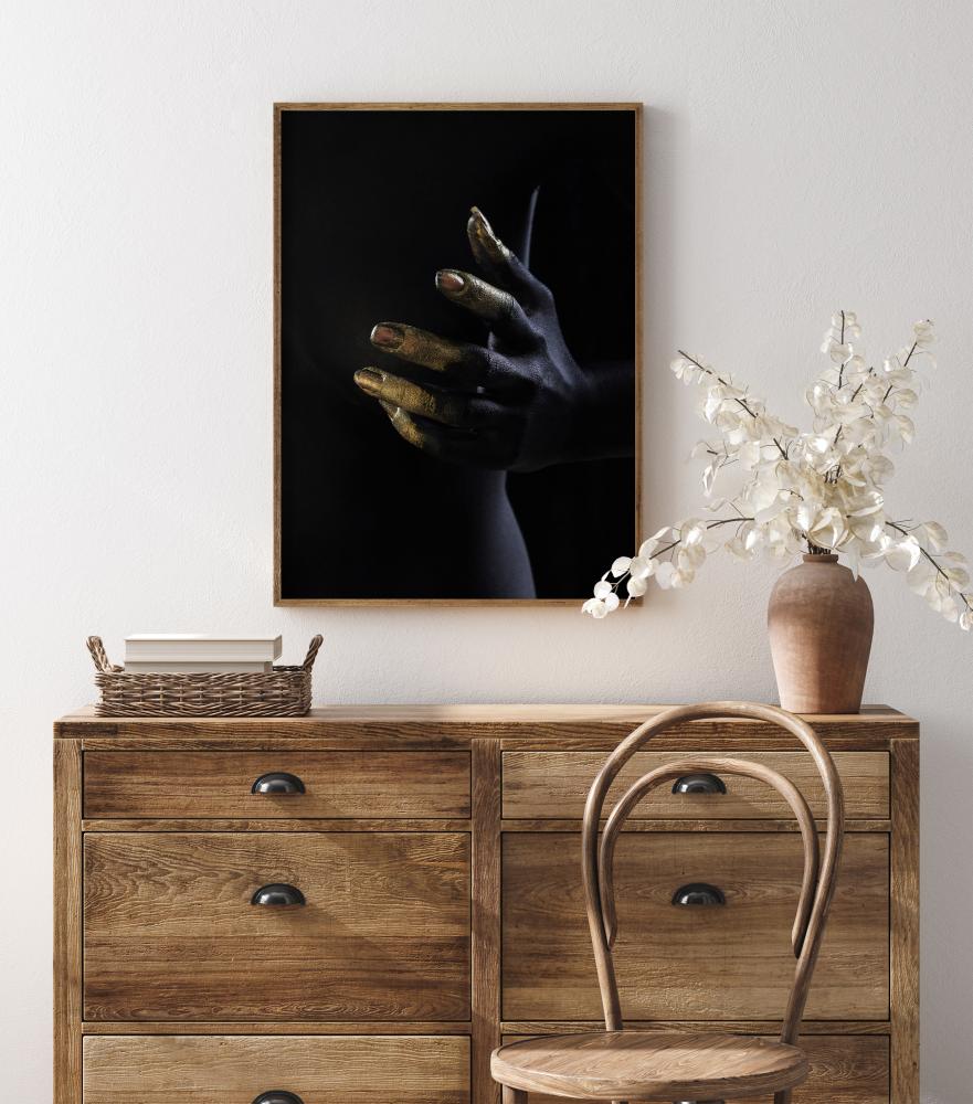 Golden Hands I Poster