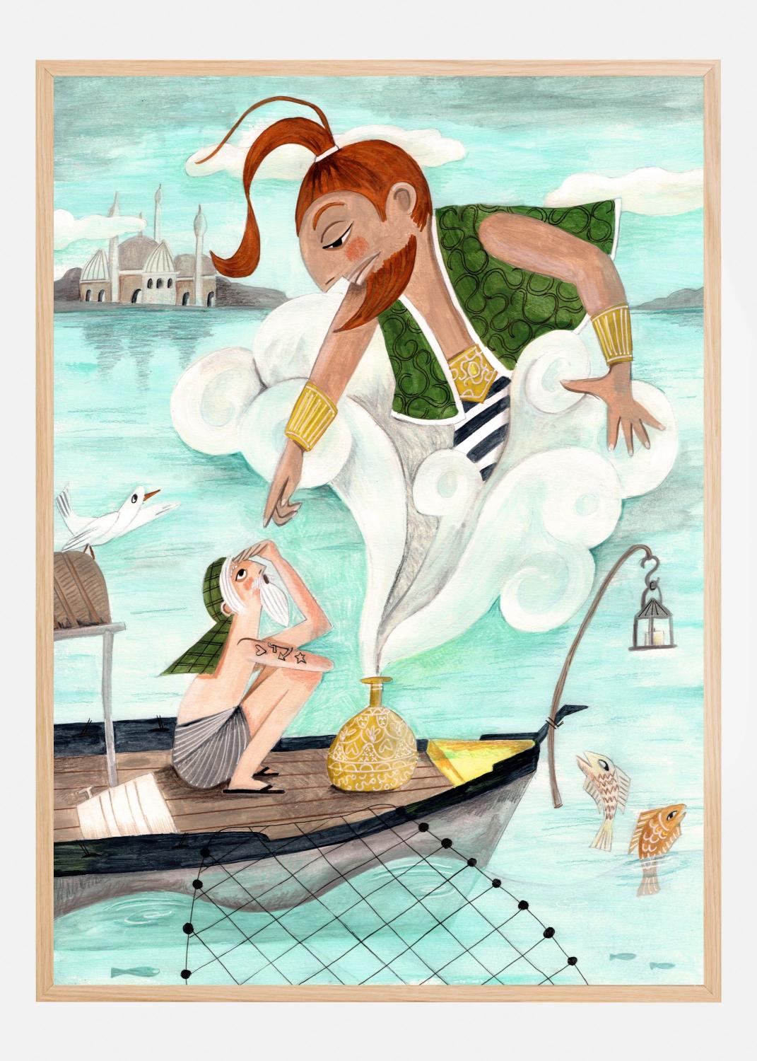 Product Image for The Fisherman and the Jinni Poster (21x29.7 cm (A4))