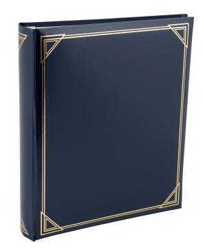 Henzo Promo Album Blau - 29x33 cm (100 weiße Seiten / 50 Blatt)