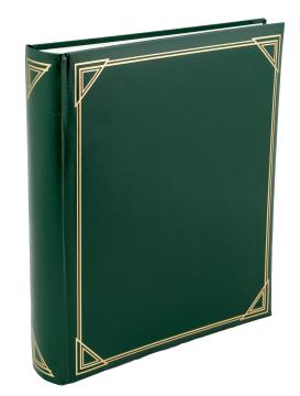 Henzo Promo Album Grün - 29x33 cm (100 weiße Seiten / 50 Blatt)