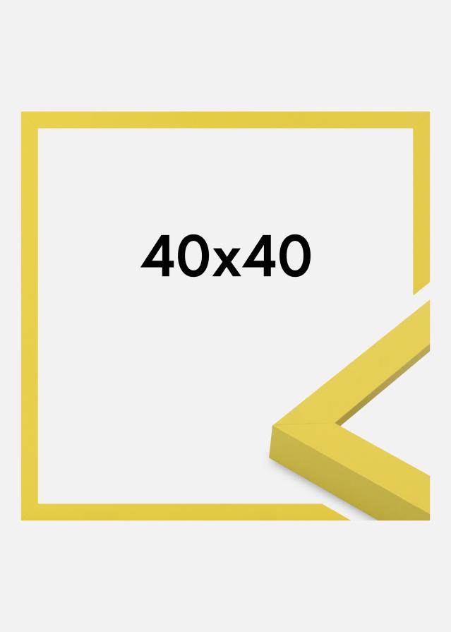 Rahmen Selection Acrylglas Yellow 40x40 cm