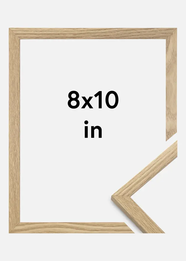 Rahmen Trendy Acrylglas Eiche 8x10 inches (20,3x25,4 cm)