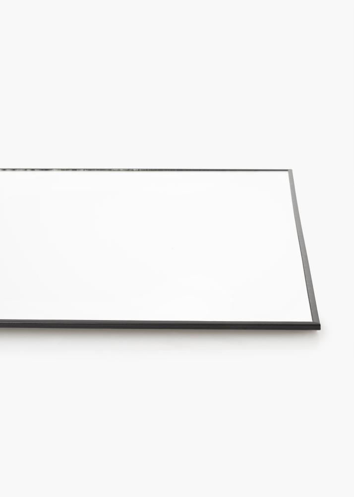 KAILA Square Mirror - Thin Black 80x80 cm