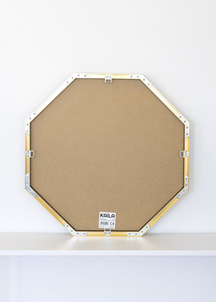 KAILA Spiegel Octagon Gold 50 cm Ø