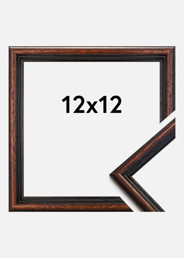 Rahmen Horndal Walnuss 12x12 cm