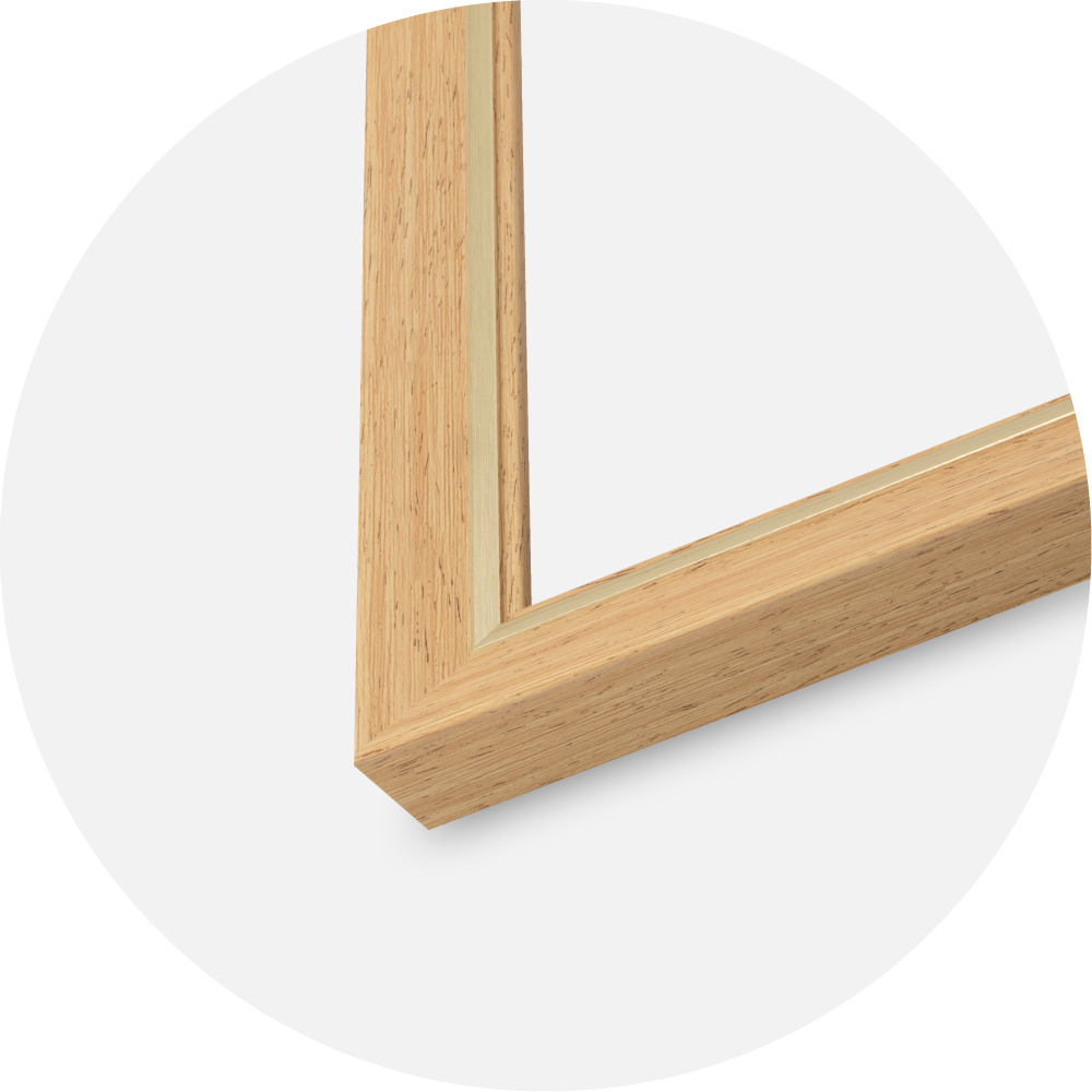 Rahmen Apex Acrylglas Beech 30x40 cm