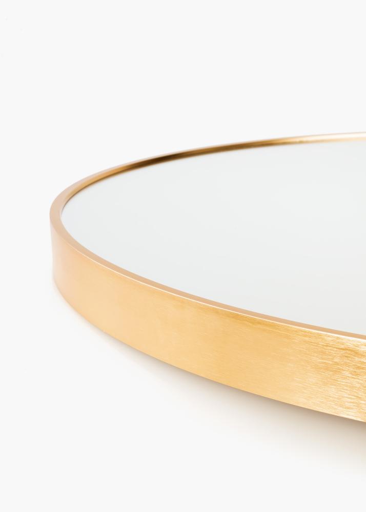 KAILA Round Mirror - Edge Gold 100 cm Ø