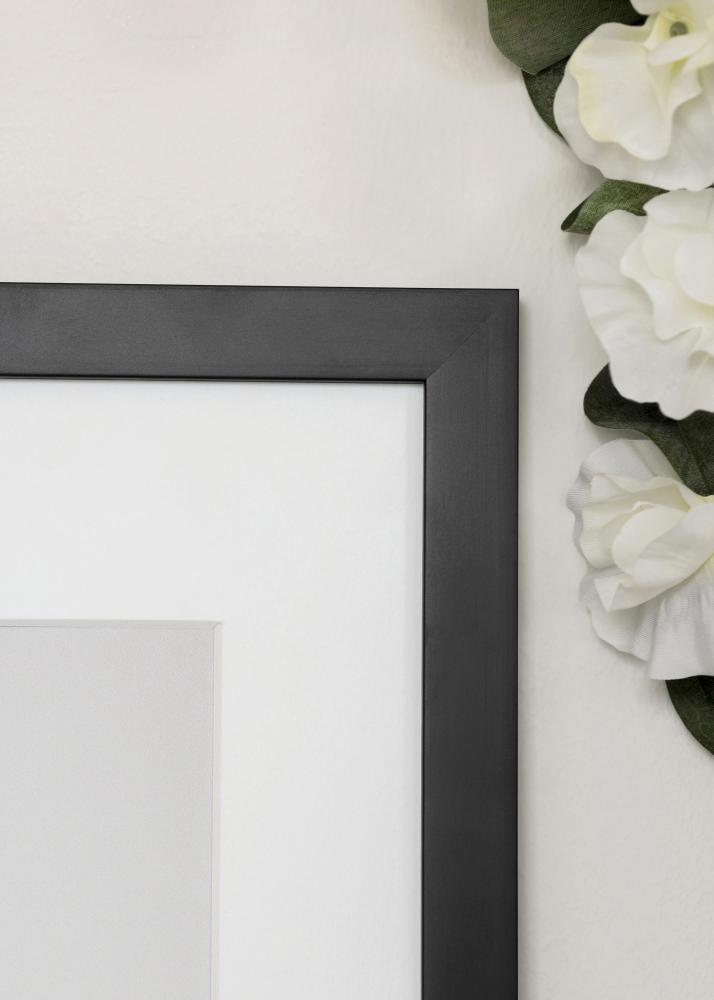 Rahmen Jämtland Acrylglas Schwarz 9x80 cm