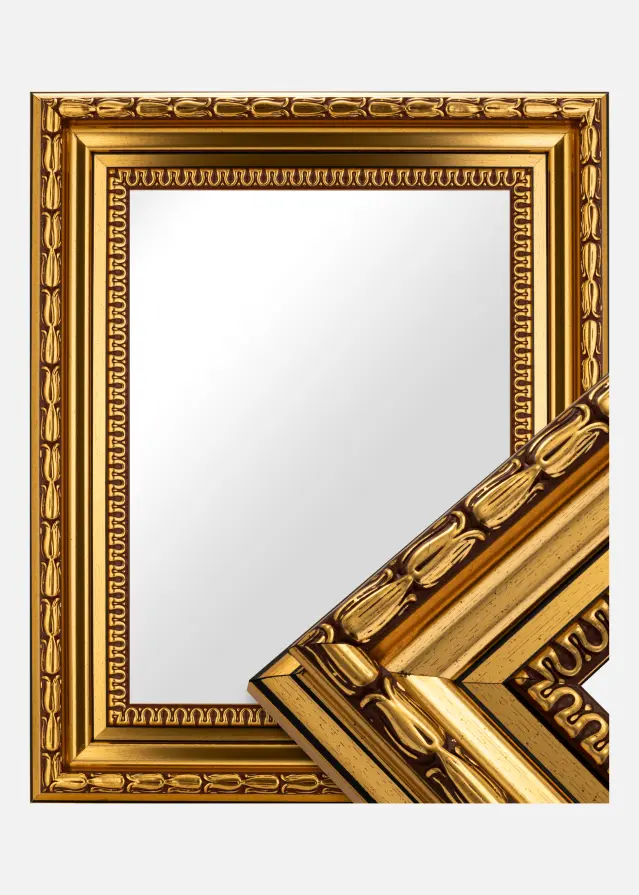 Spiegel Birka Gold - Maßgefertigt