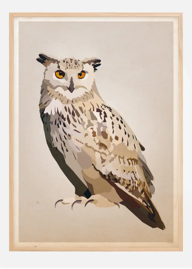 Eagle Owl Poster