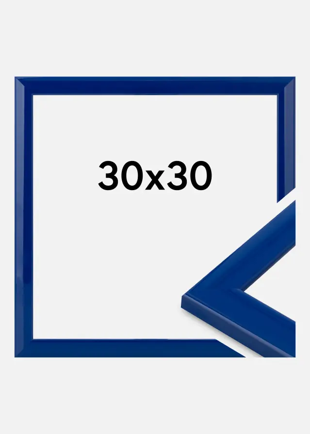 Rahmen Dorset Acrylglas Dunkelblau 30x30 cm