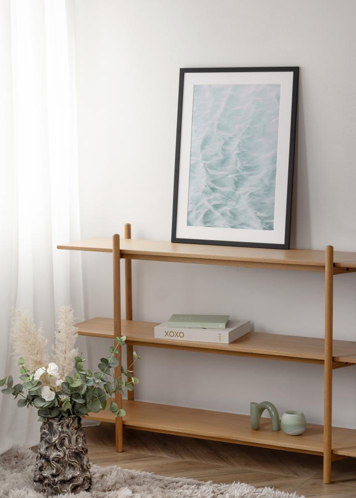 Rahmen Jämtland Acrylglas Schwarz 9x80 cm