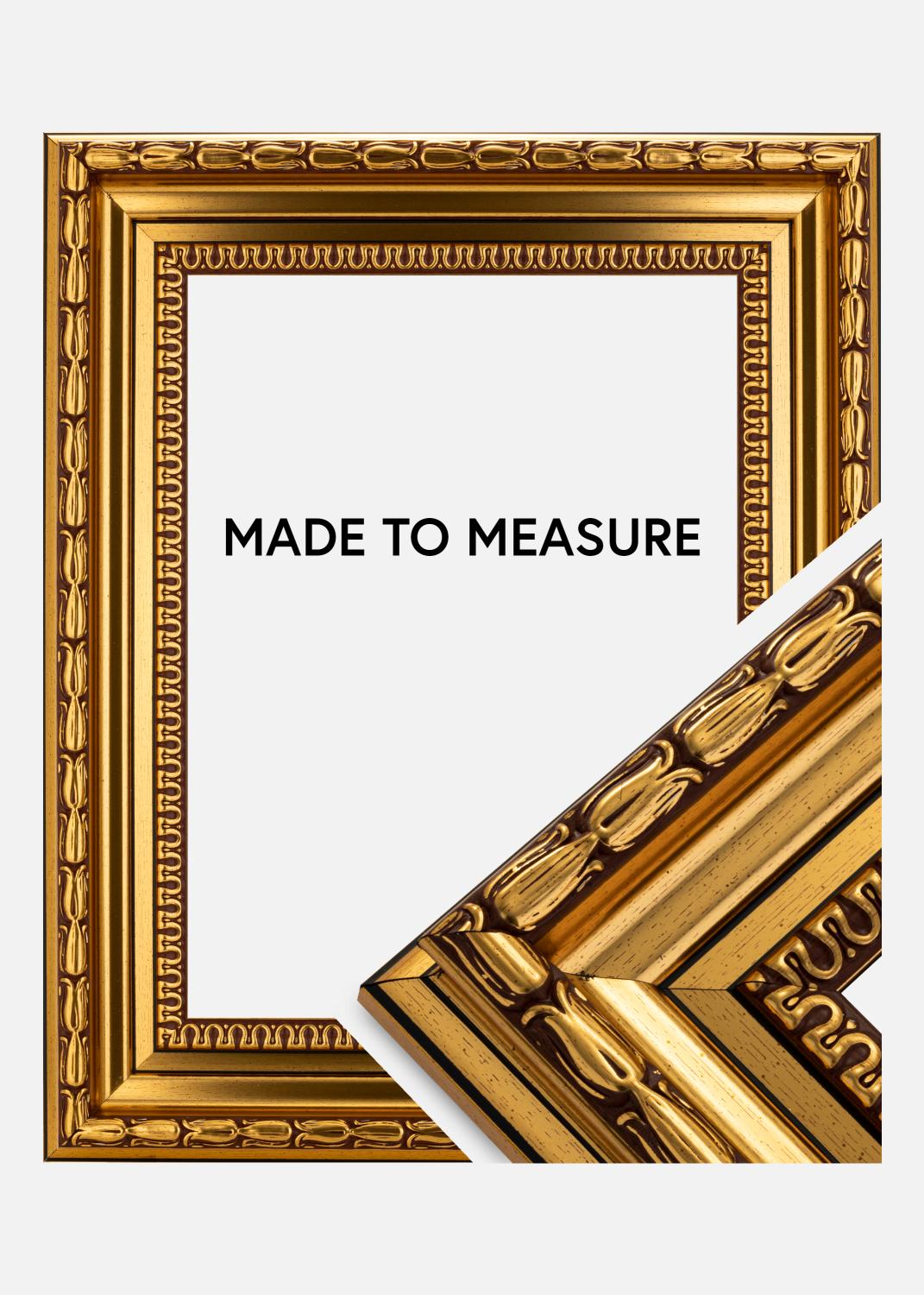 Product Image for Rahmen Birka Premium Gold - Größe nach Wunsch (Bilderrahmenprobe)