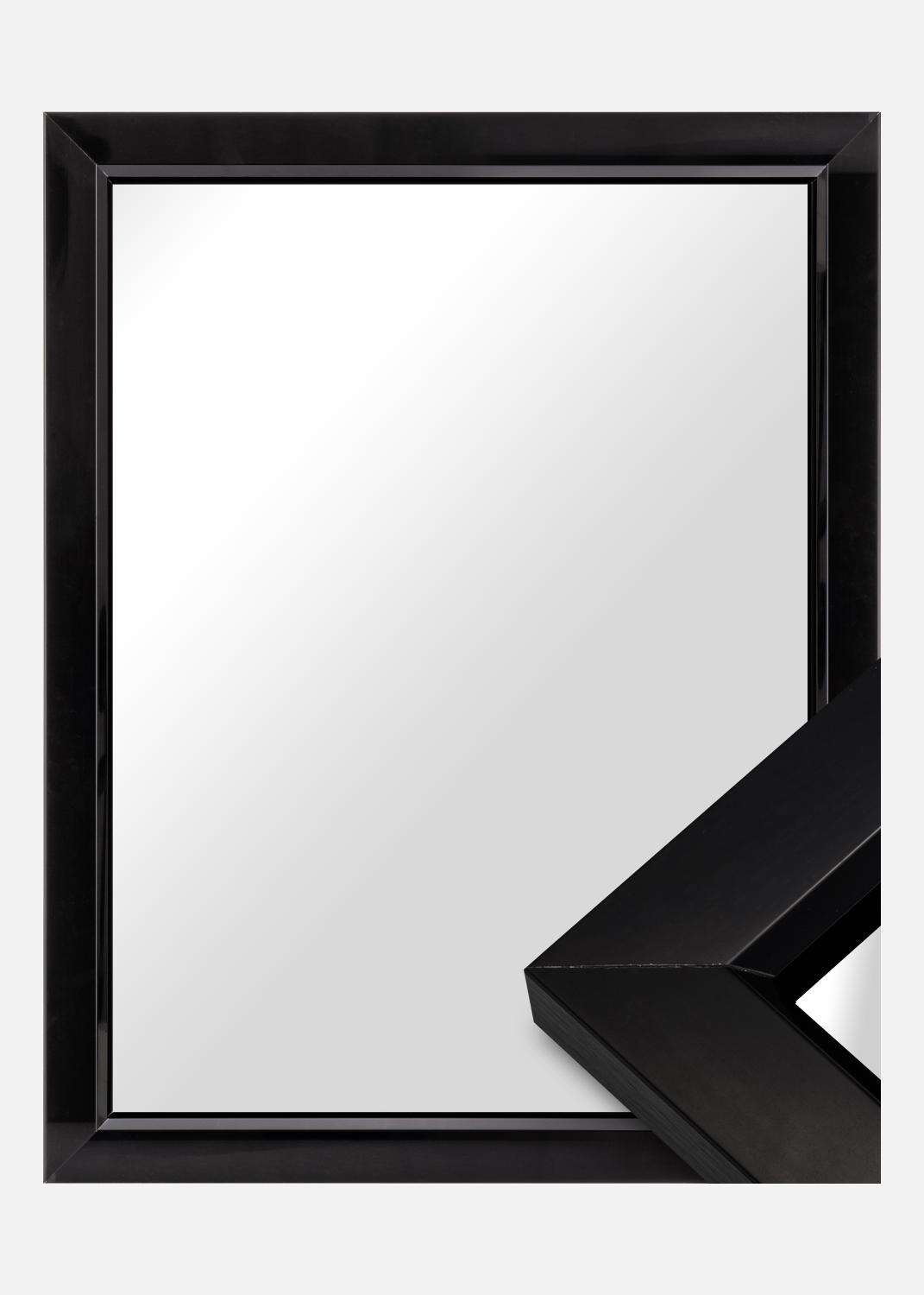 Product Image for Spiegel Åsarna Blank Schwarz - Maßgefertigt