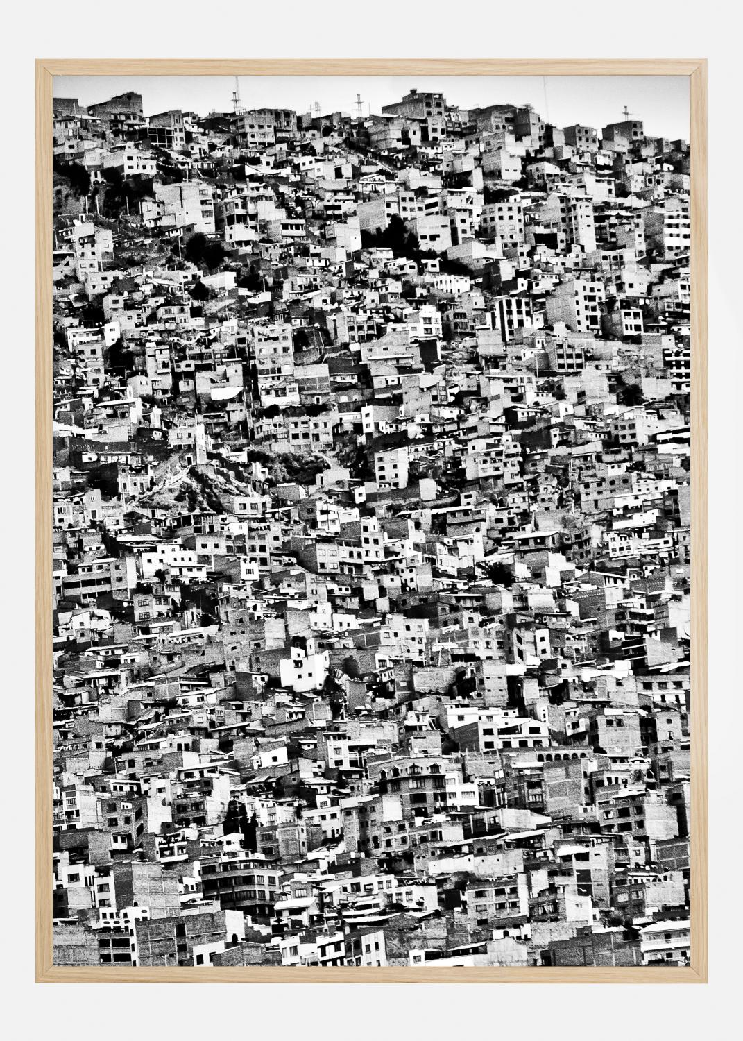 Product Image for Favela Village in El Alto La Paz Bolivia Poster (21x29.7 cm (A4))