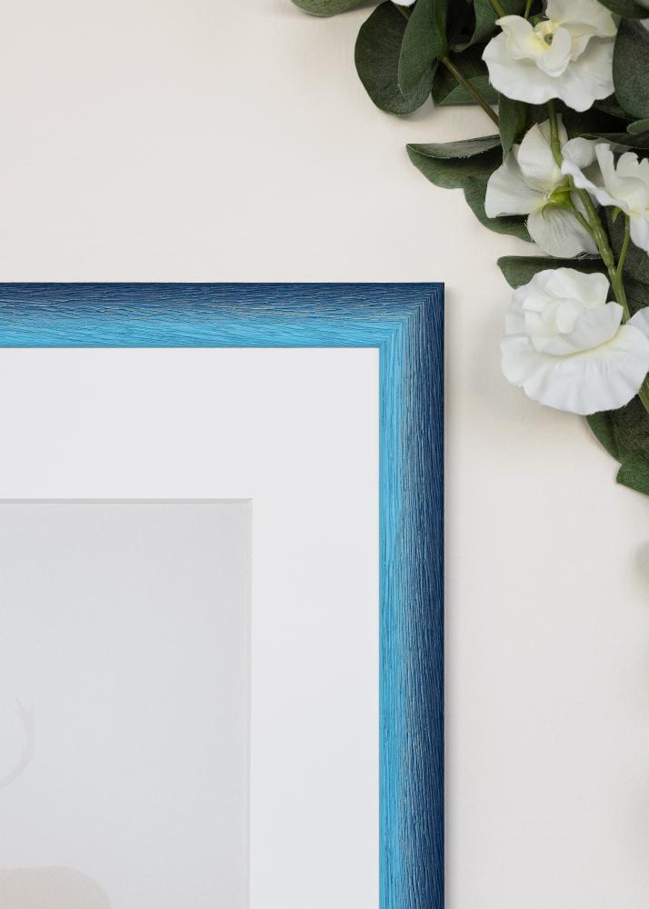 Rahmen Cornwall Acrylglas Dunkelblau 50x70 cm