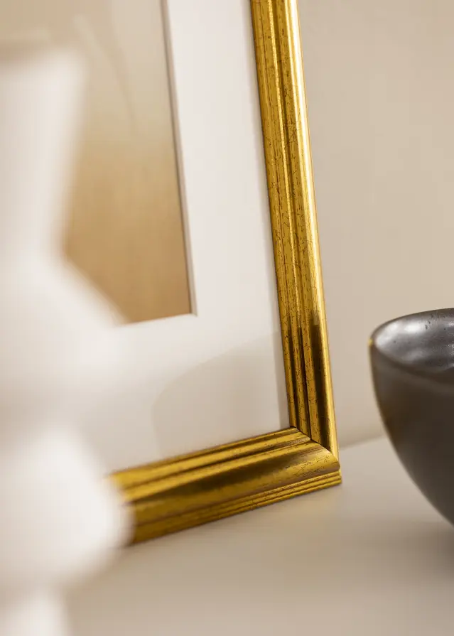 Rahmen Västkusten Acrylglas Gold 18x24 inches (45,72x60,96 cm)