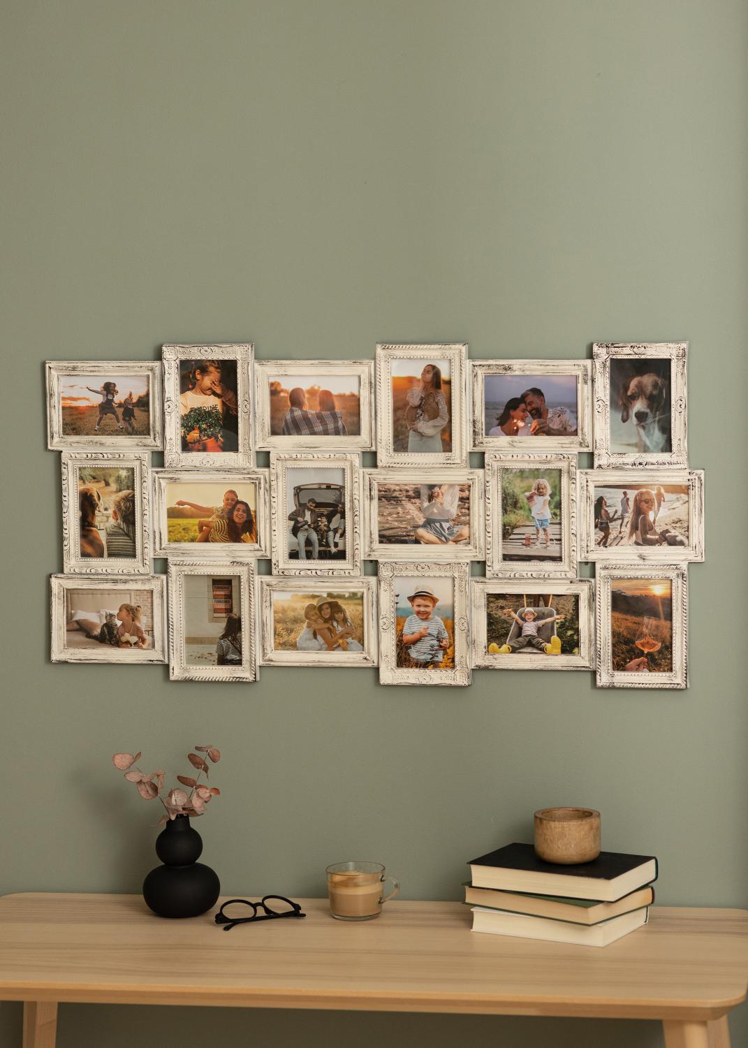 Product Image for Classic Collage-Rahmen Creme - 18 Bilder