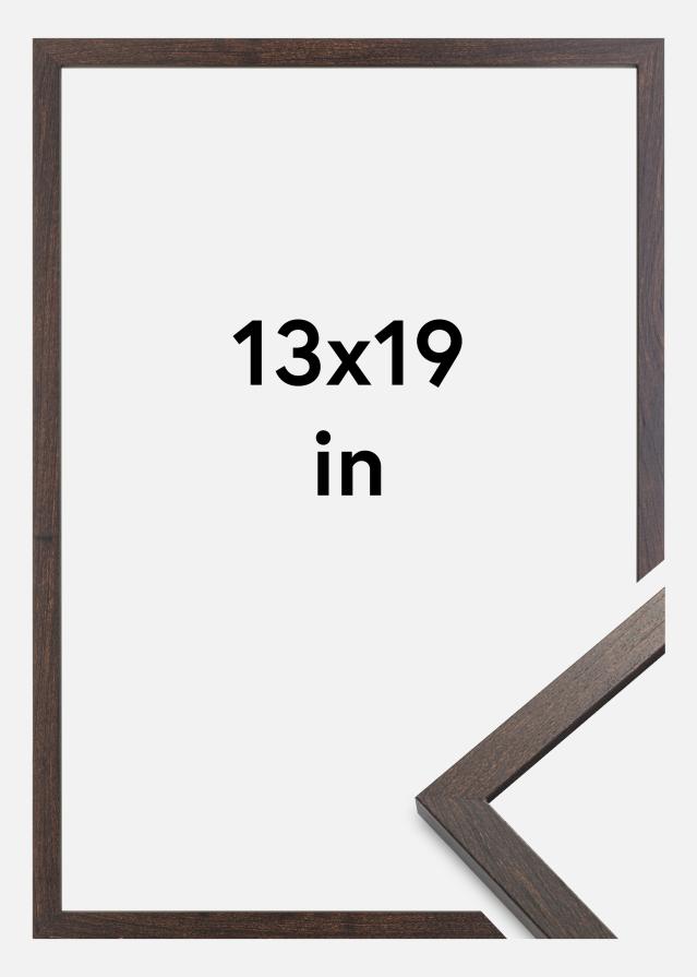 Rahmen Trendy Acrylglas Walnuss 13x19 inches (33,02x48,26 cm)